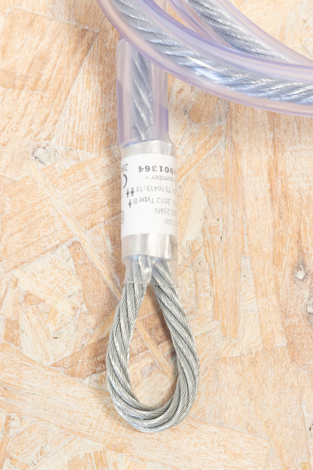 At Height - Wire Anchor Strop - Soft Eye