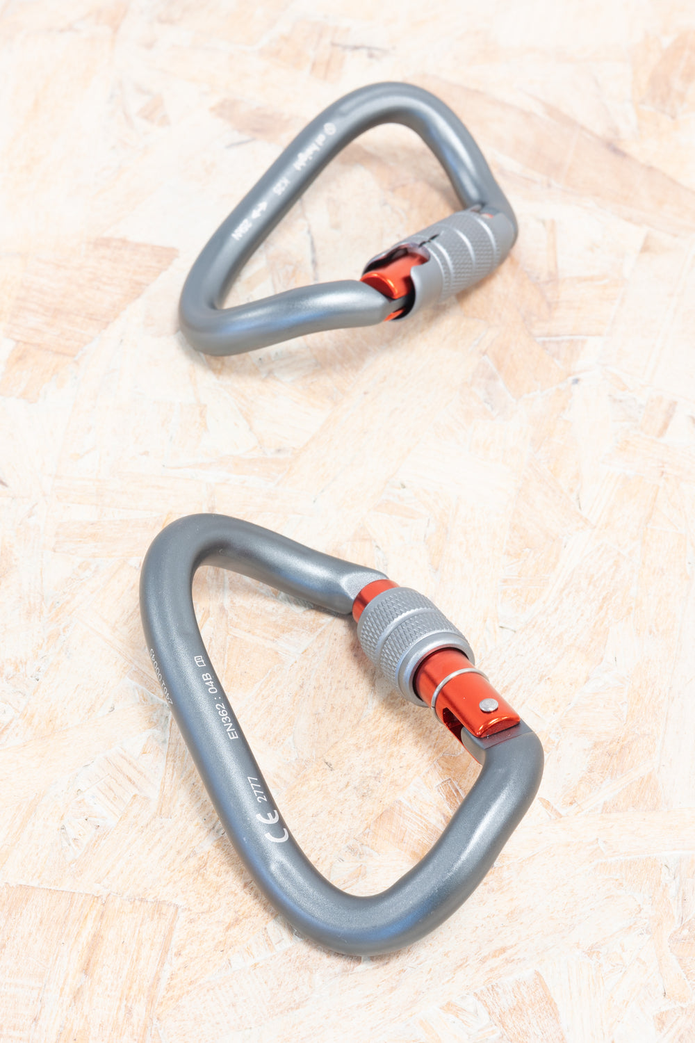 At Height - CurlyWirly Aluminium Twisted karabiner