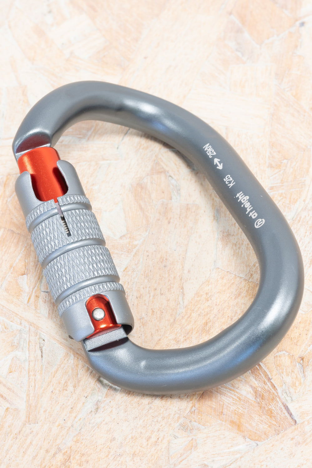 At Height - CurlyWirly Aluminium Twisted karabiner