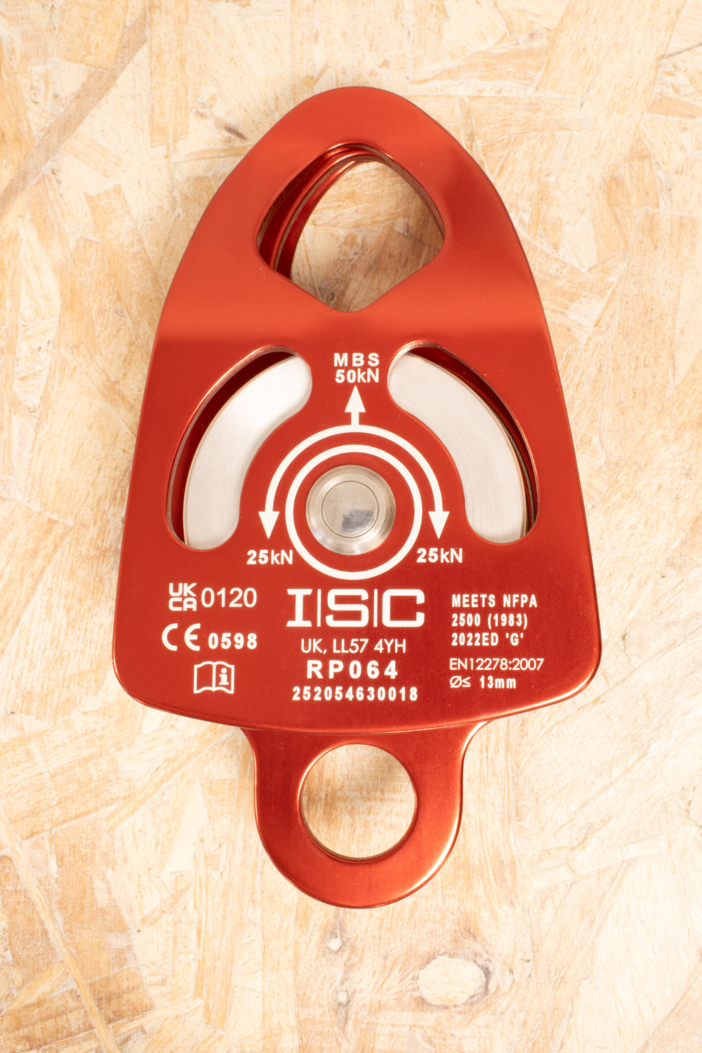 ISC - Double Prussik Pulley - Aluminium