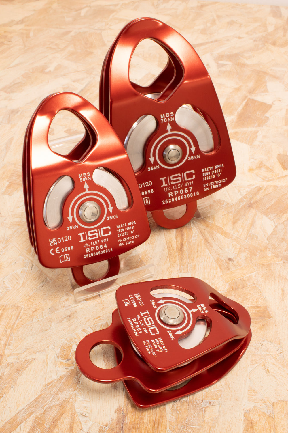 ISC - Double Prussik Pulley - Aluminium