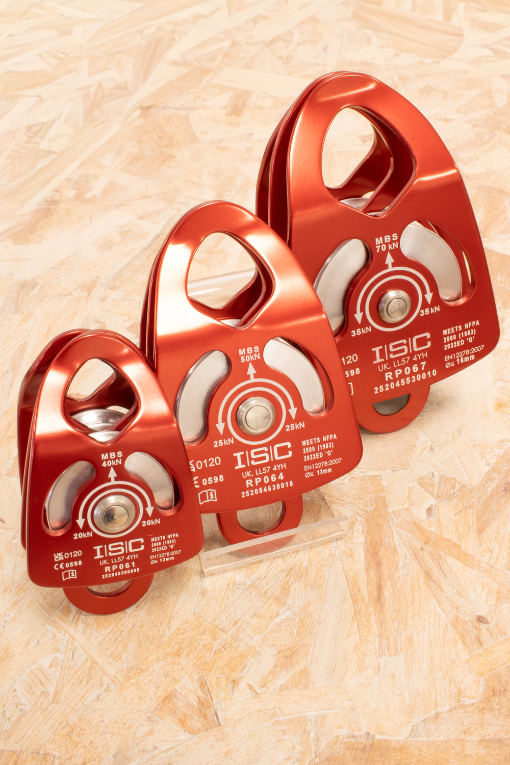 ISC - Double Prussik Pulley - Aluminium