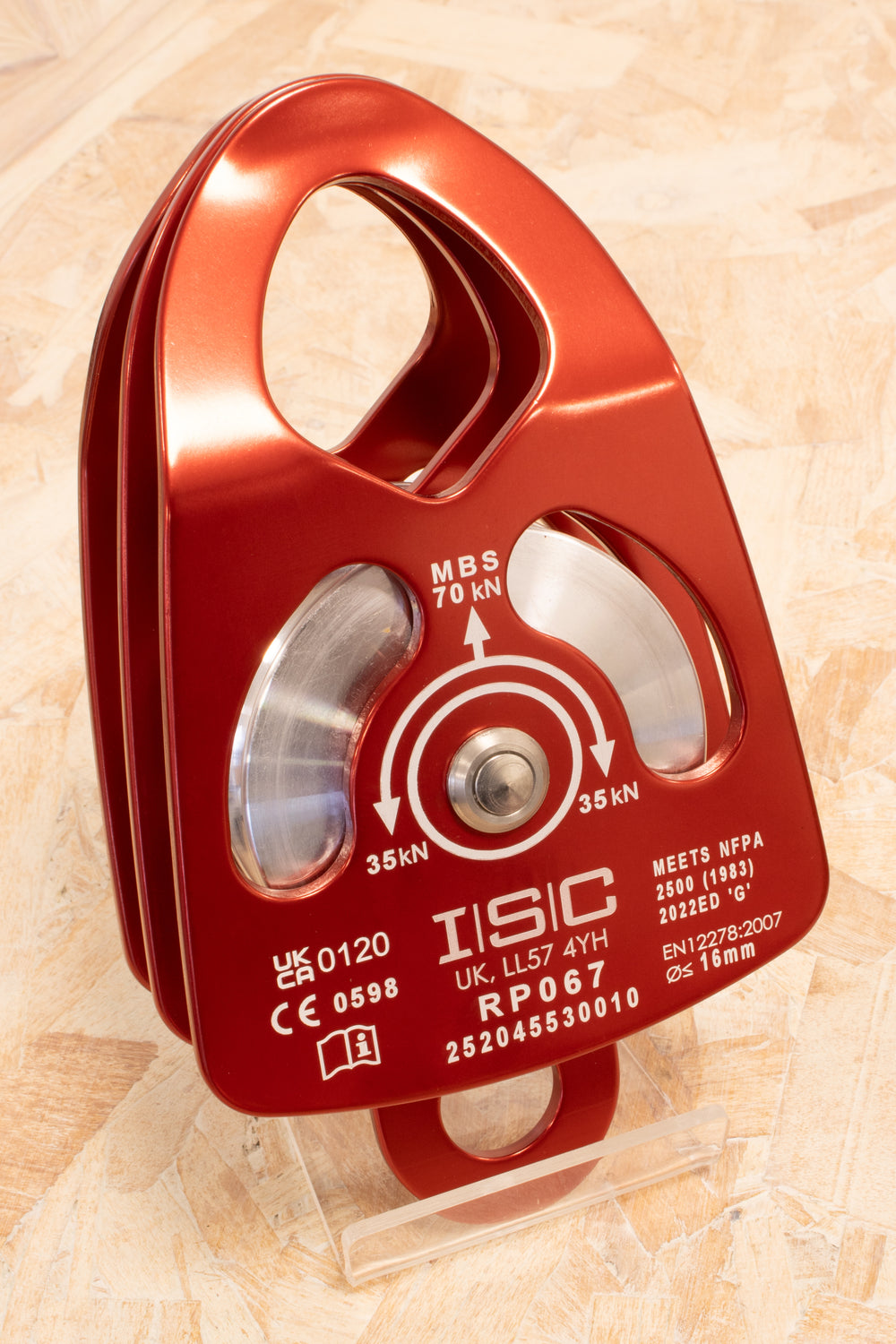 ISC - Double Prussik Pulley - Aluminium