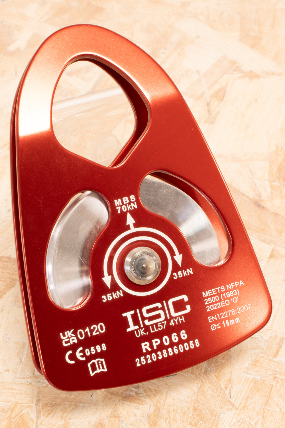 ISC - Single Prussik Pulley - Aluminium