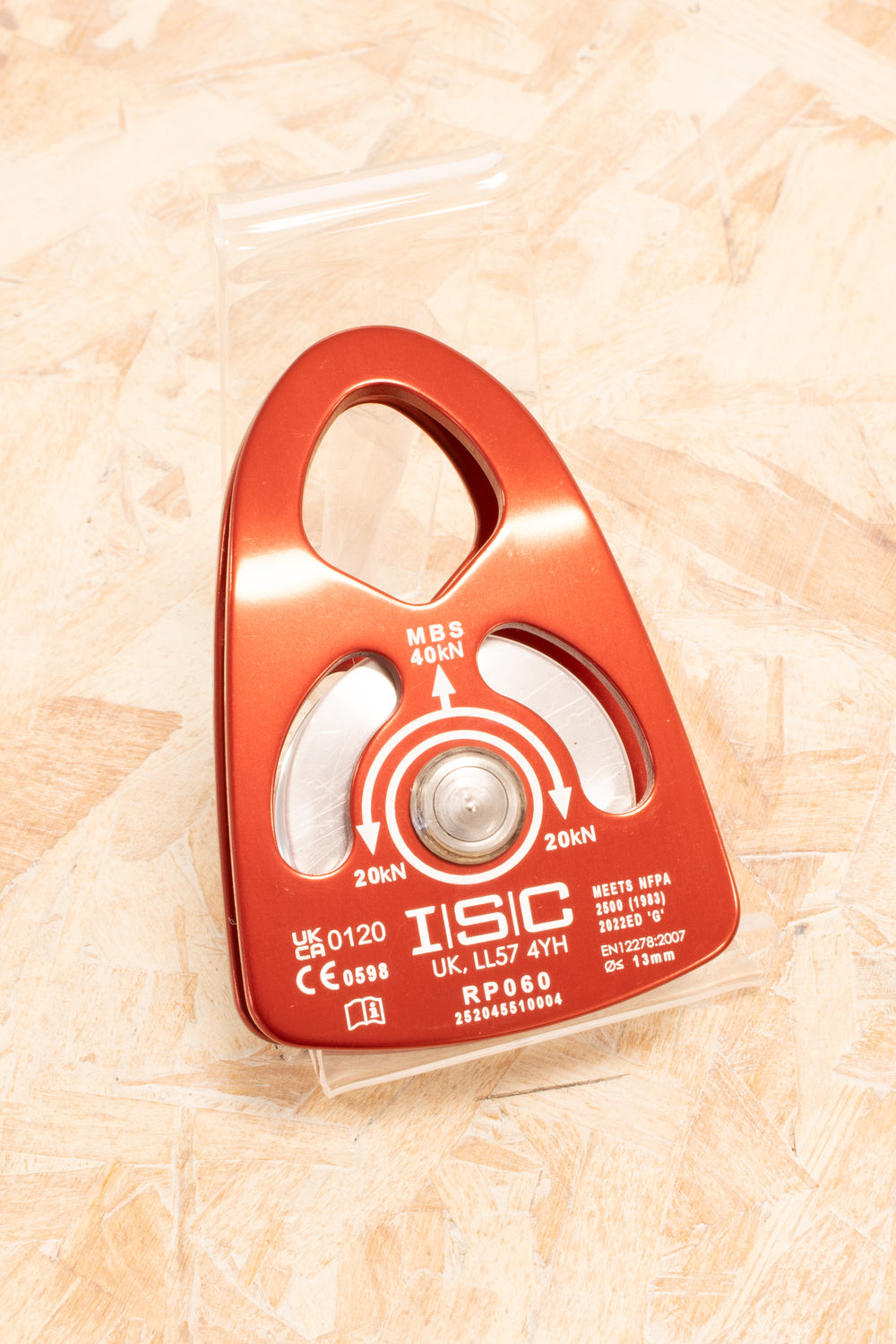 ISC - Single Prussik Pulley - Aluminium