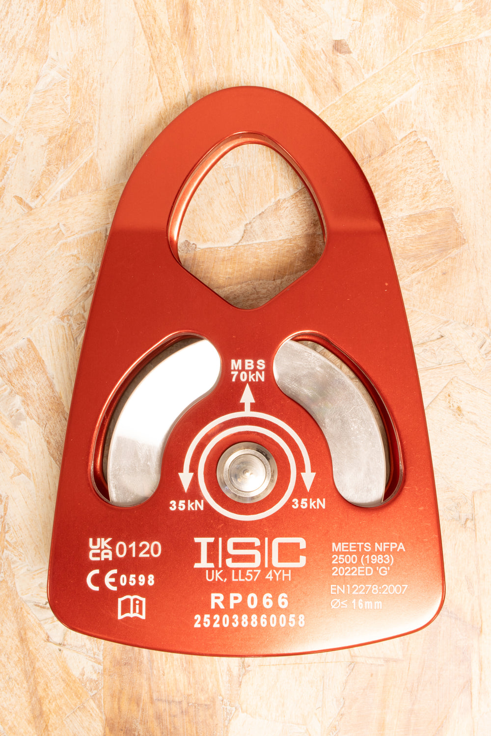ISC - Single Prussik Pulley - Aluminium