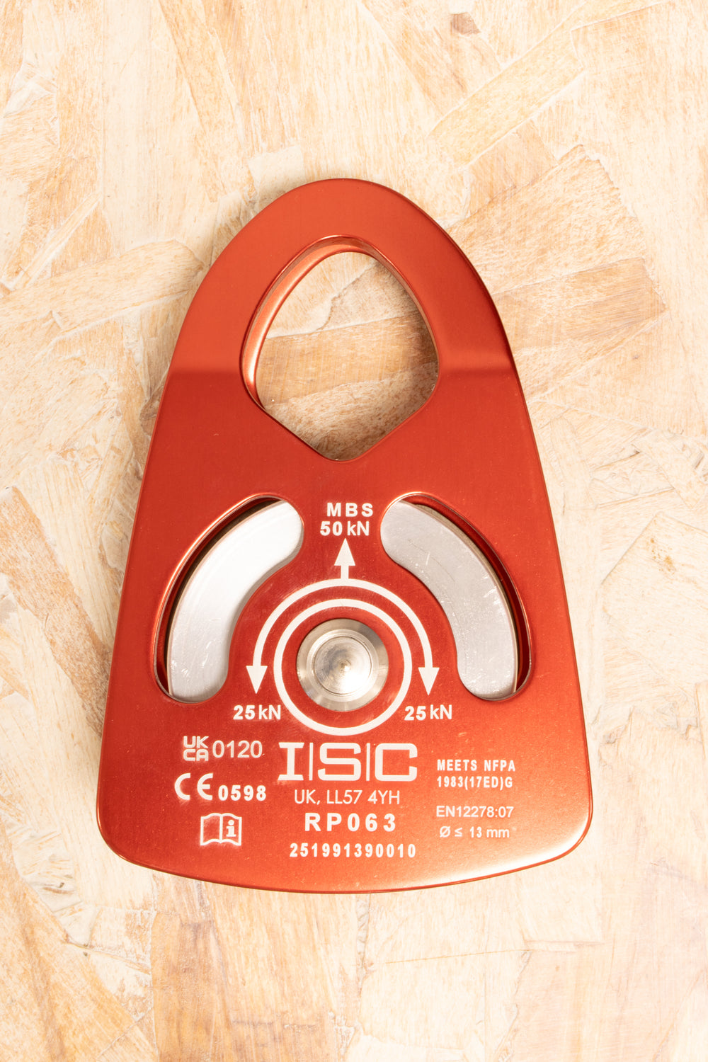ISC - Single Prussik Pulley - Aluminium