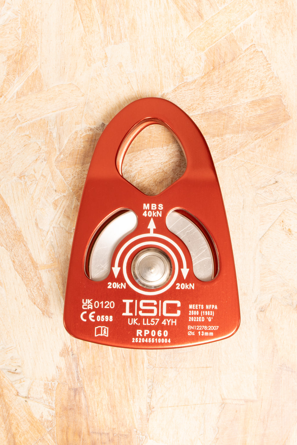 ISC - Single Prussik Pulley - Aluminium