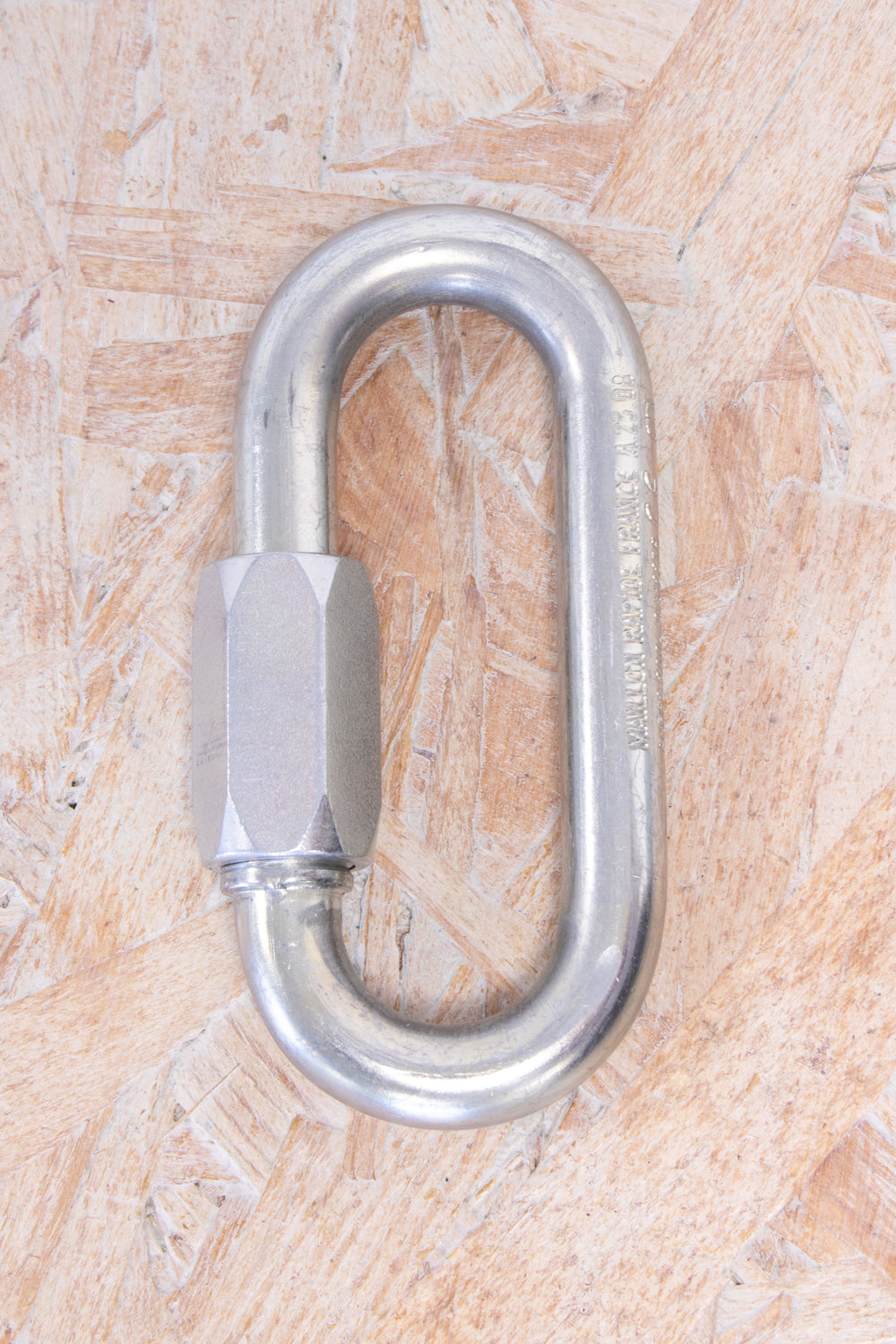 Maillon Rapide - Standard Oval, Galvanised steel
