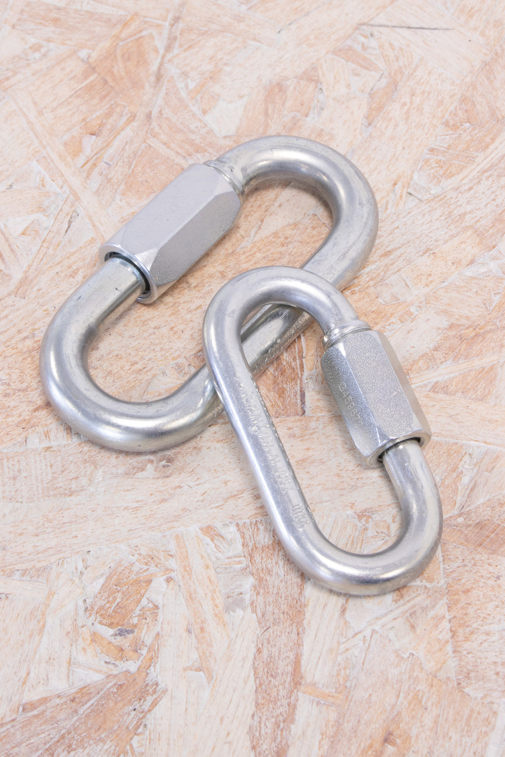 Maillon Rapide - Standard Oval, Galvanised steel