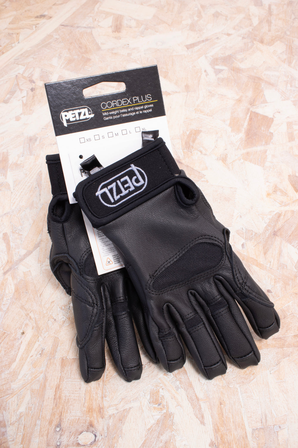 Paire de gants de Rigger PETZL Cordex Plus cuir naturel noir - XL - LA BS