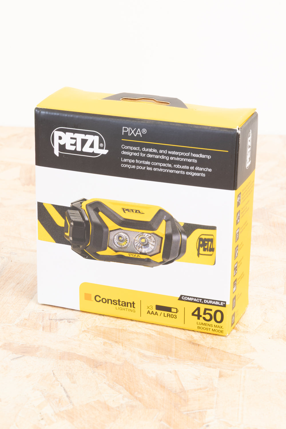 Petzl Pixa, hoofdlamp voor professionals Petzl Pixa, hoofdlamp voor professionals