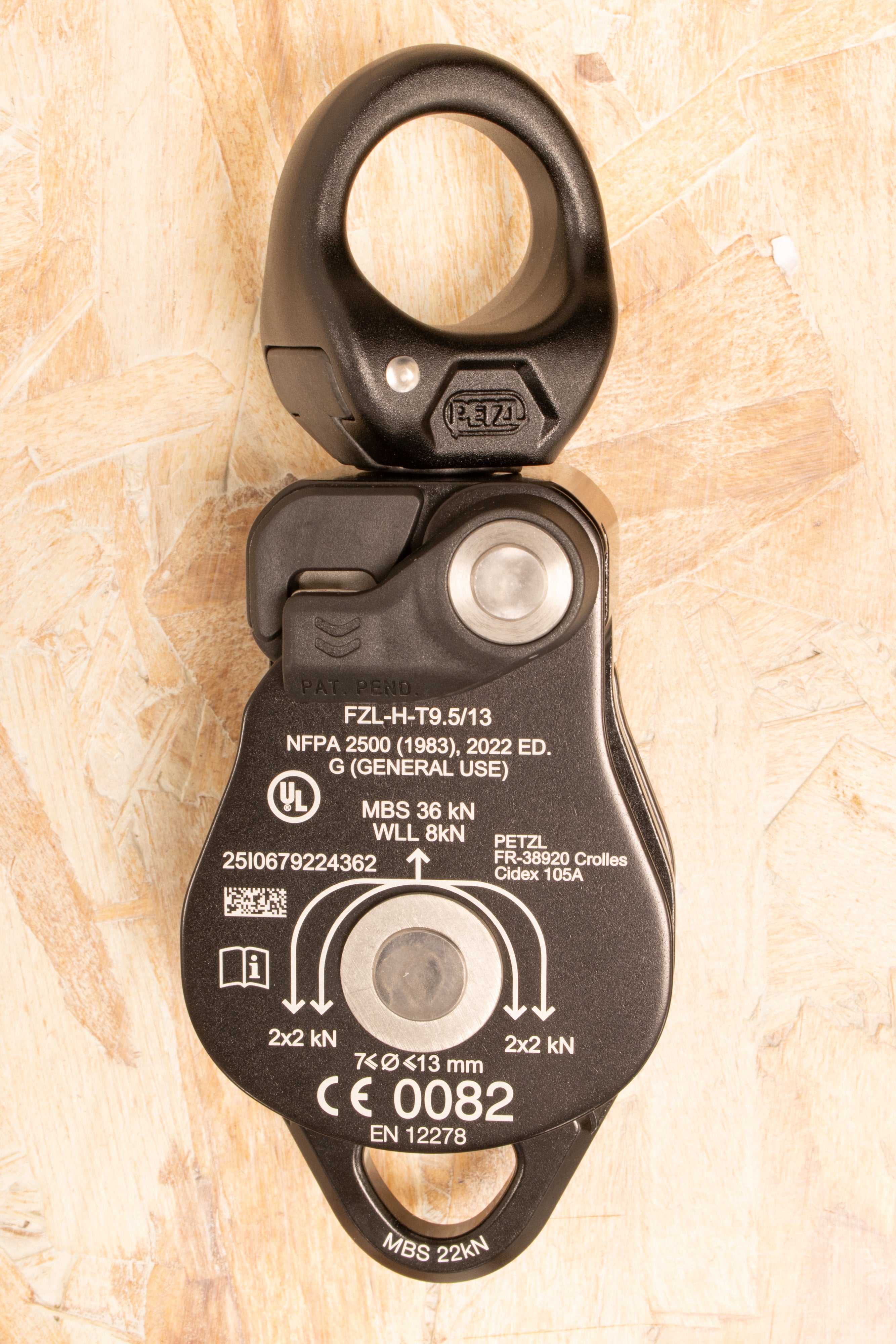 Petzl - Spin L2 Pulley – Rope Access Equip