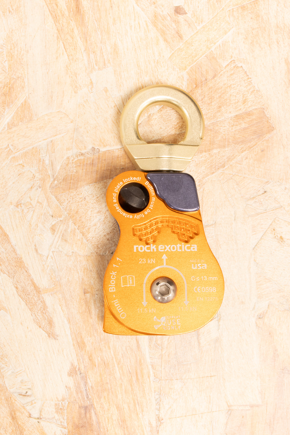 Rock Exotica - Omni Block 1.1 Single Pulley