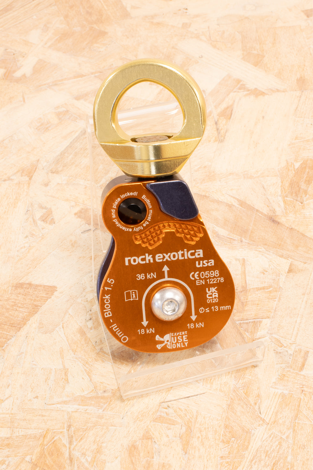 Rock Exotica - Omni Block 1.5 Single Pulley