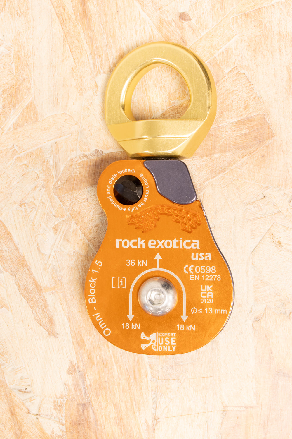 Rock Exotica - Omni Block 1.5 Single Pulley