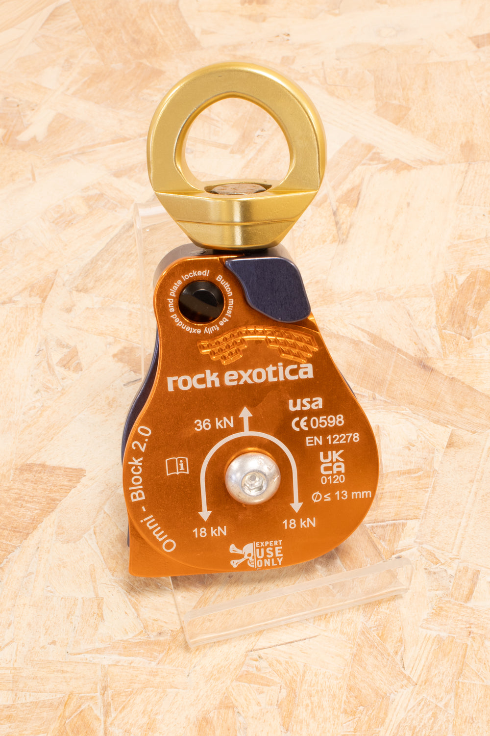 Rock Exotica - Omni Block 2.0 Single Pulley