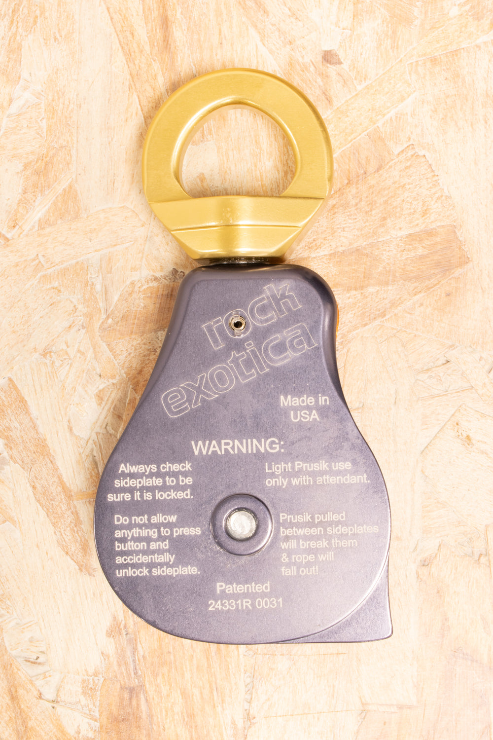 Rock Exotica - Omni Block 2.0 Single Pulley