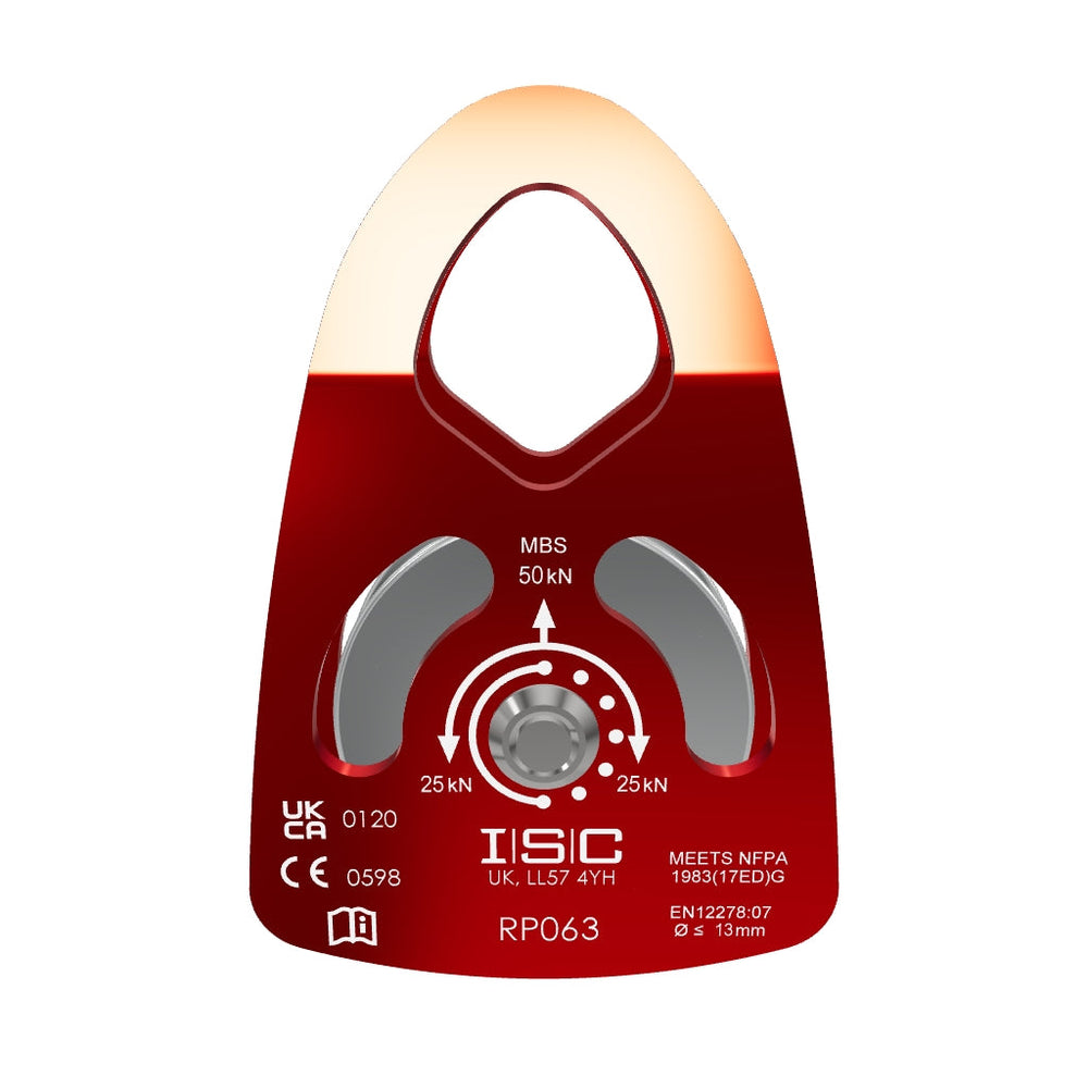 ISC - Single Prussik Pulley - Aluminium