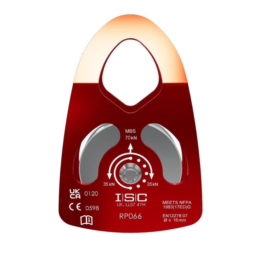 ISC - Single Prussik Pulley - Aluminium