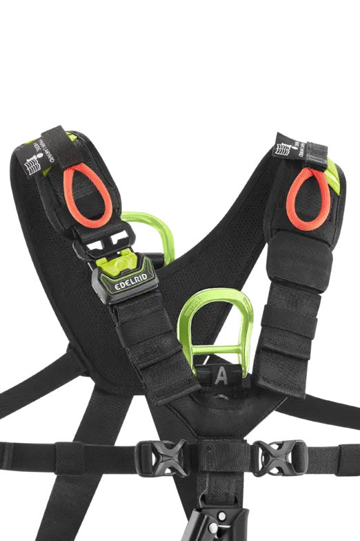 Edelrid - Vertic Triple Lock, inc. Chest Ascender – Rope Access Equip