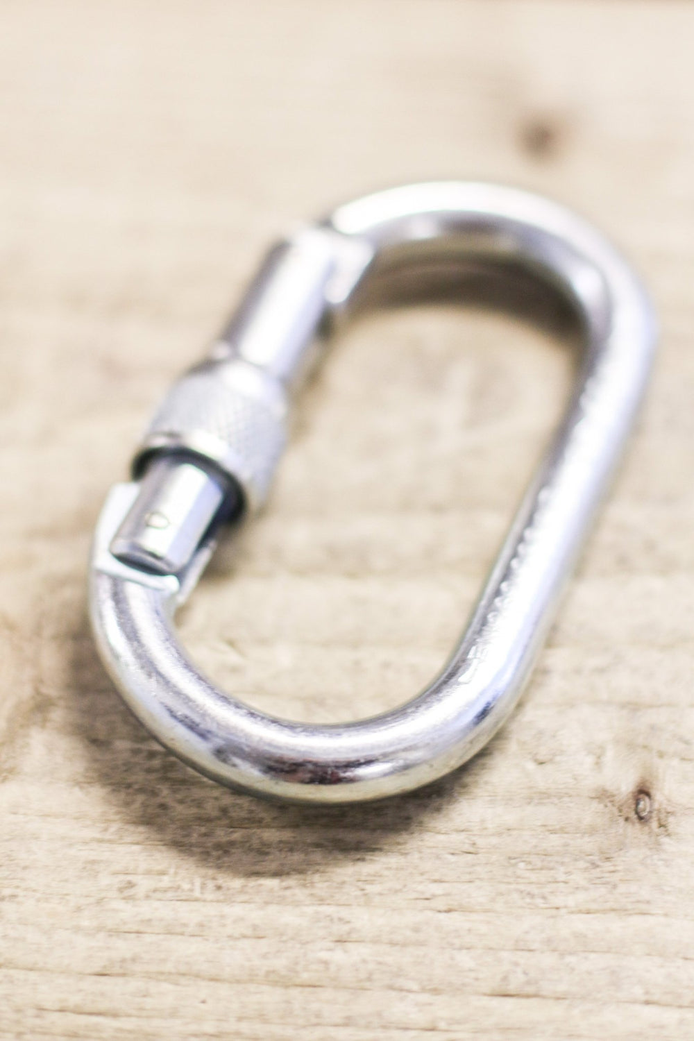 5 x Foin - 10mm Oval Steel S/G Krab