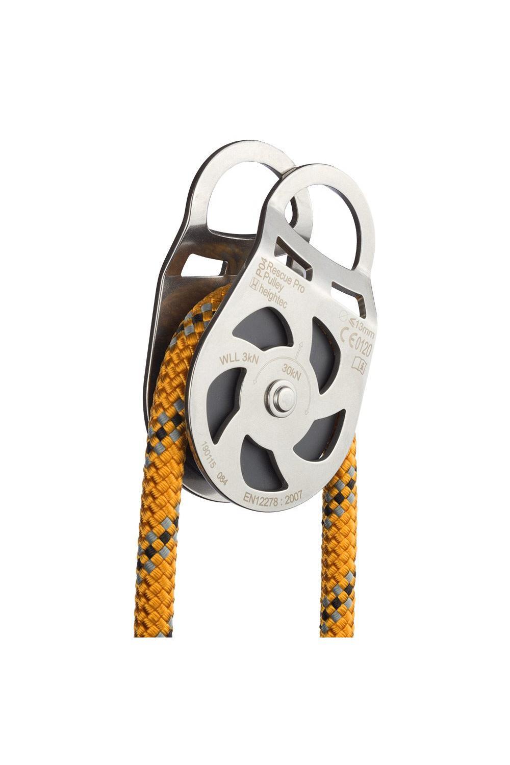 Heightec - Rescue Pulley, Stainless – Rope Access Equip