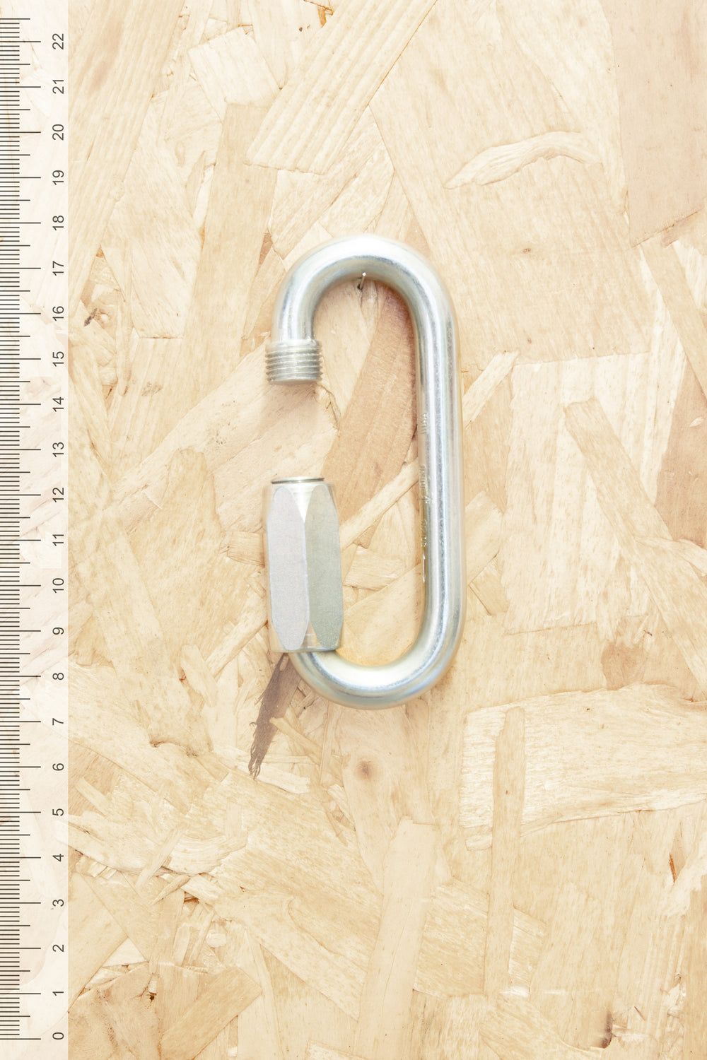 Maillon Rapide - Long Open Oval, Galvanised Steel