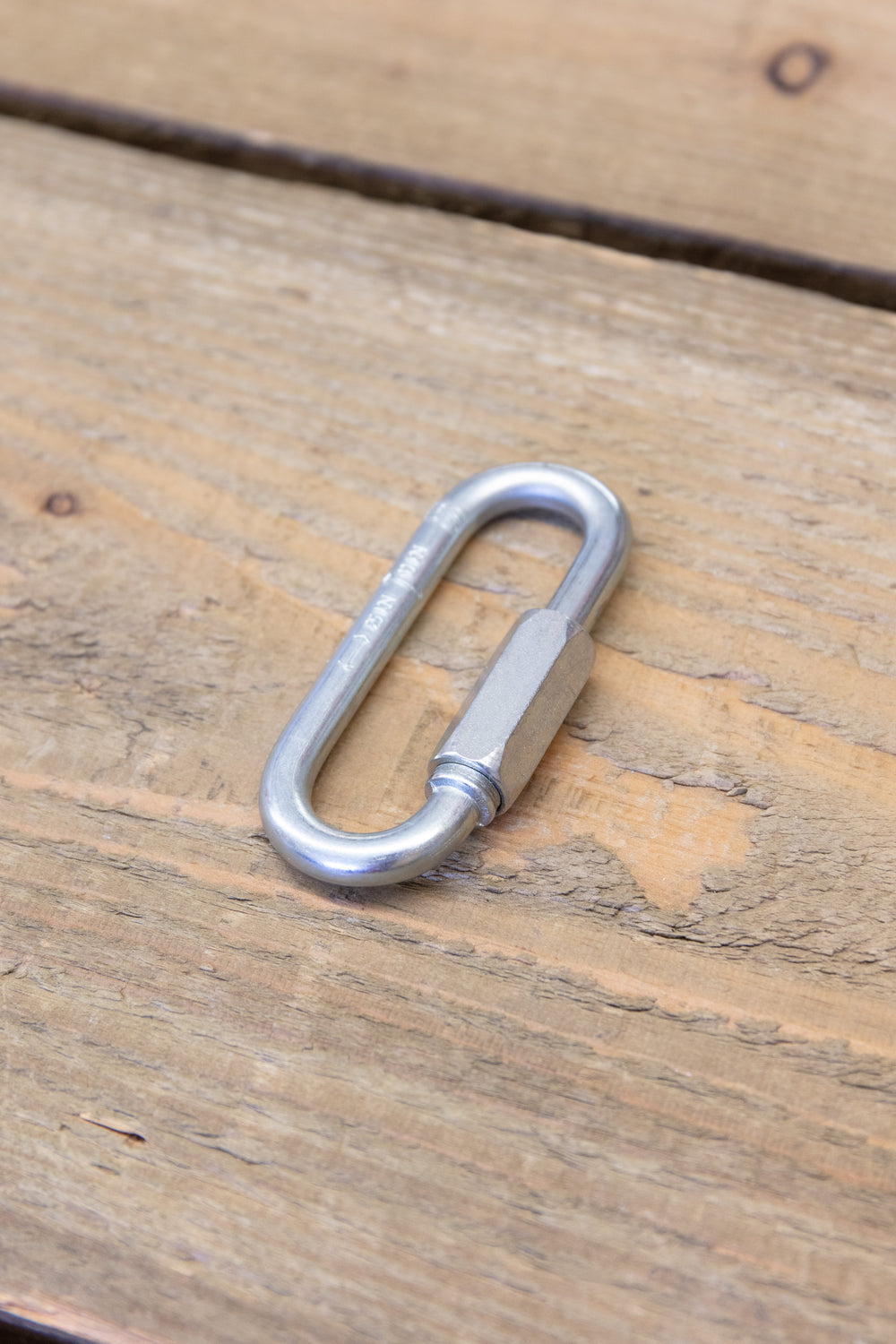 Maillon Rapide - Long Open Oval, Galvanised Steel