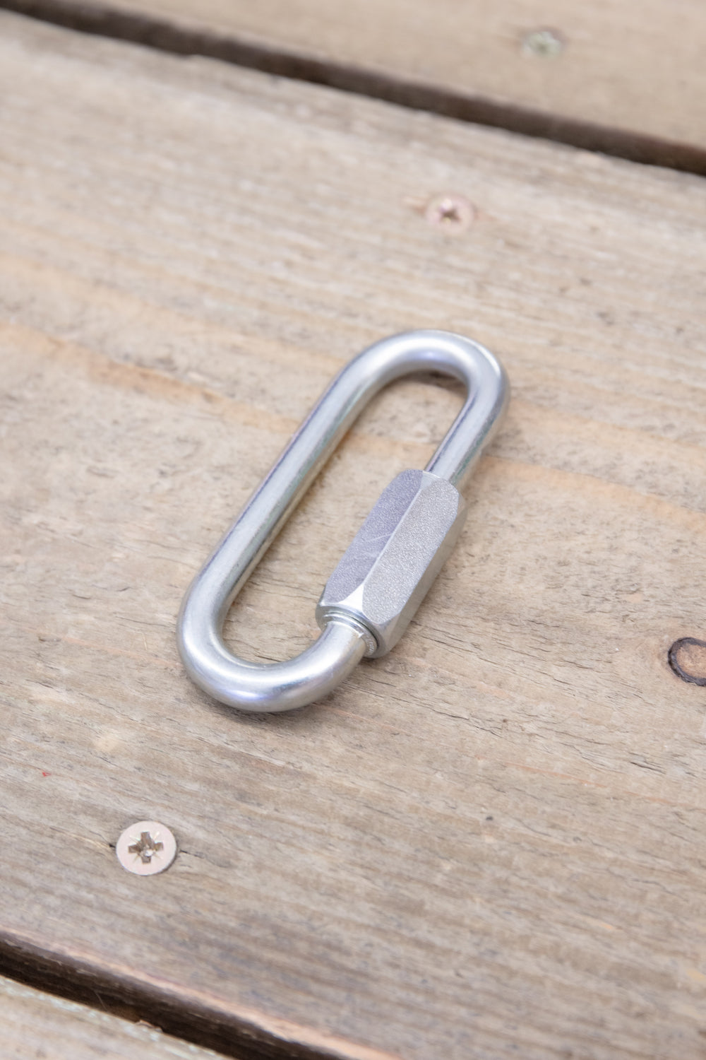 Maillon Rapide - Long Open Oval, Galvanised Steel
