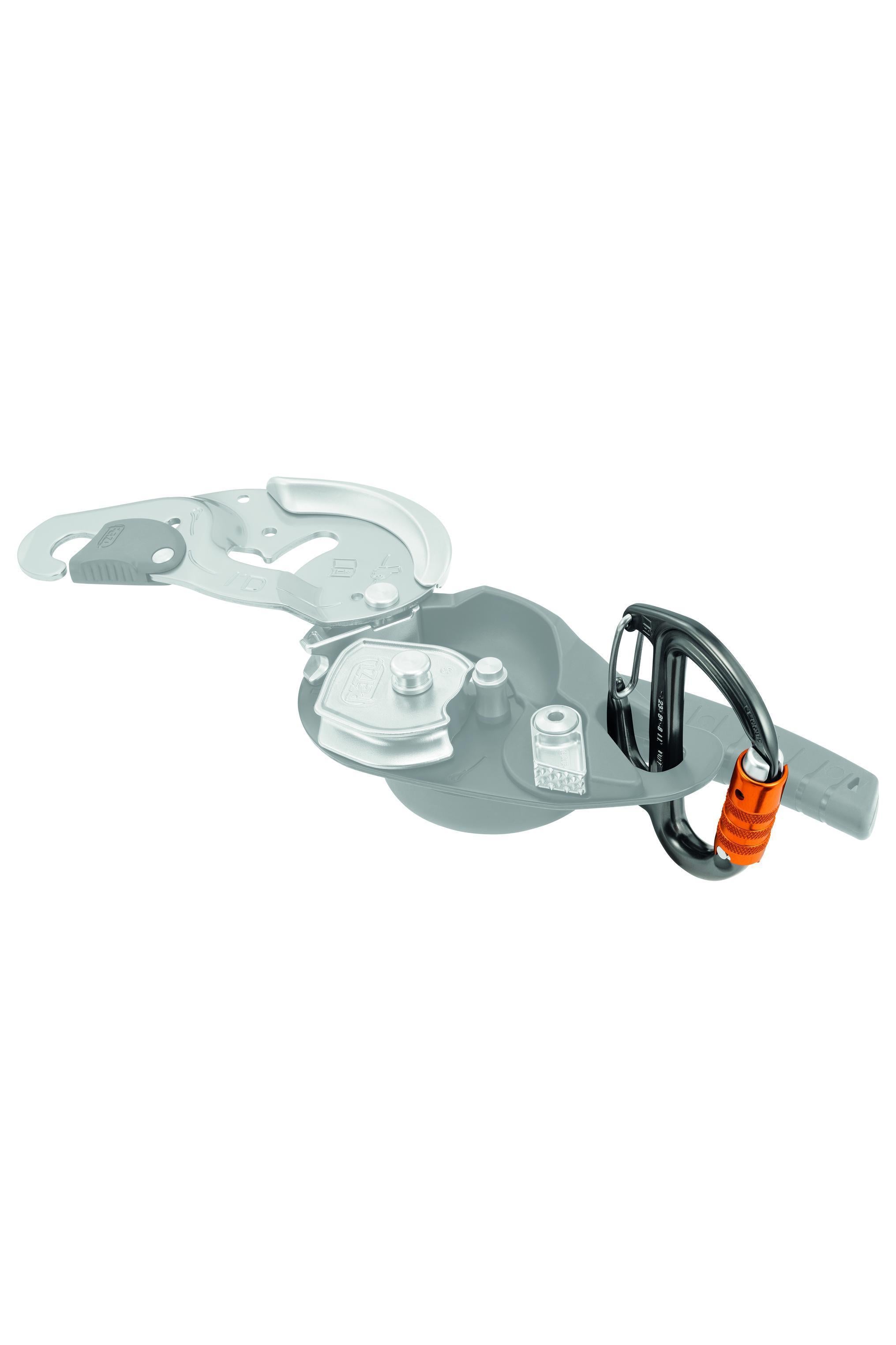FREINO Z, Carabiner with friction spur for STOP and SIMPLE